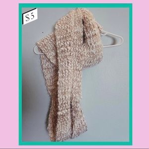 Tan Knit Scarf